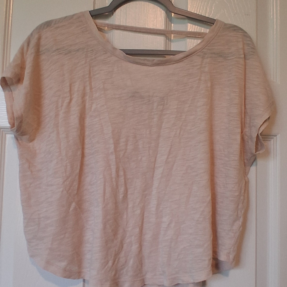 Athleta Pink Short Sleeve Women's Tee